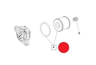 ASM-FILTER W/O-RING 